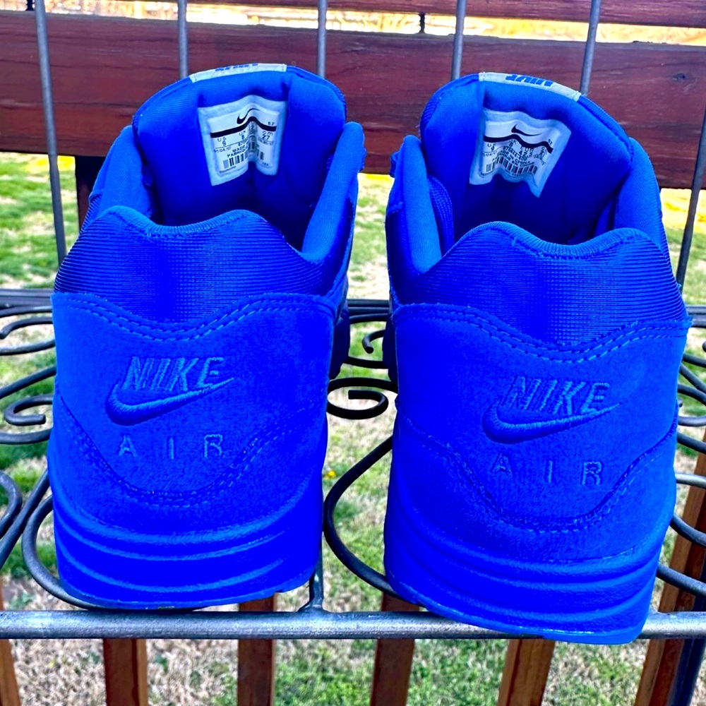 Nike Air Max 1 PRM ‘ Tonal royal blue’.   Sz 9 mens - Picture 13 of 13
